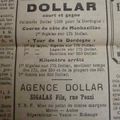 UNE BALLADE EN MOTO DOLLAR EN 1928 ?