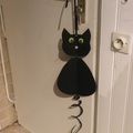 Décoration d'Halloween : le chat