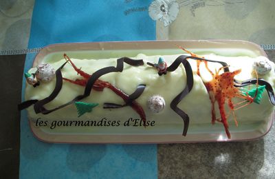 Bûche Framboise des Neiges