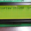 DISPLAY 115200 bps RS232