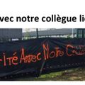 Solidarité avec notre collègue licenciéeCe lundi