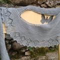 Gunmetal Shawlette