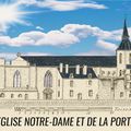 La Rochelle, Église Notre-Dame-de-Cougnes - don d’Isambert de Châtelaillon aux moines de Cluny de l'île d'Aix 1067