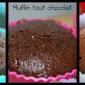 Des muffins tout chocolat