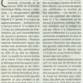 Réorganisation du SDIS