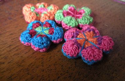 Bracelet Bohemian FLowers au crochet