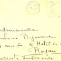 Enveloppe de Philippe pour Lucie arrivée à Royan le 1 janvier 1936, Port of Spain, 19 décembre 1935