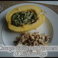 Courge d'hiver au Parmesan & Riz Sauvage