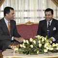 HRH Prince Moulay Rachid spins traditional welcome for the Princes of Asturias