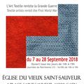 Exposition à Caen (14) : Du Rouge Garance au Bleu Horizon