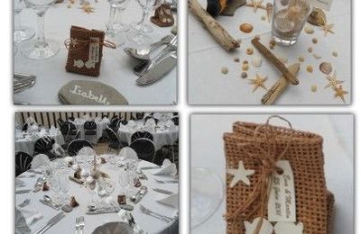 Faire soi-même une déco "bord de mer" pour un mariage ...