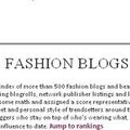 Les 99 blogs Mode et Beauté les plus influents dans le monde