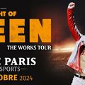 One Night of Queen la tournée événement au Dôme de Paris le 09/10/2024