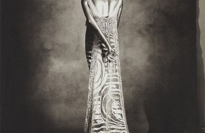 Irving Penn (American, 1917 - 2009), Callot Swallow-Tail Dress,1974