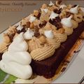 Cake brownie chocolat, chantilly biscuitée by Michalak 