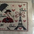 voici la broderie offerte par mon amie 