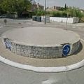 Rond-point à Fourques