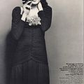 Angelica Huston - Richard Avedon - Vogue Italia 1971