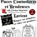 Puces des couturières et rappel pour la JA