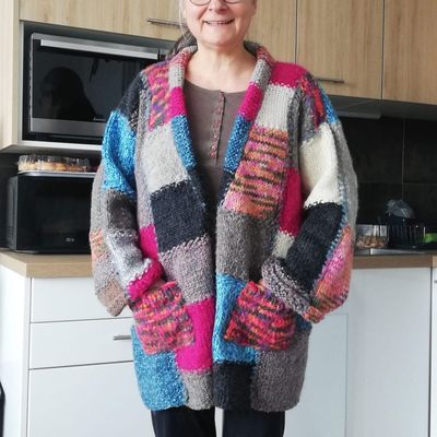 une nouvelle veste à 4 mains pour Nathalie