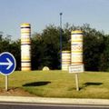 Rond-point à Cléder