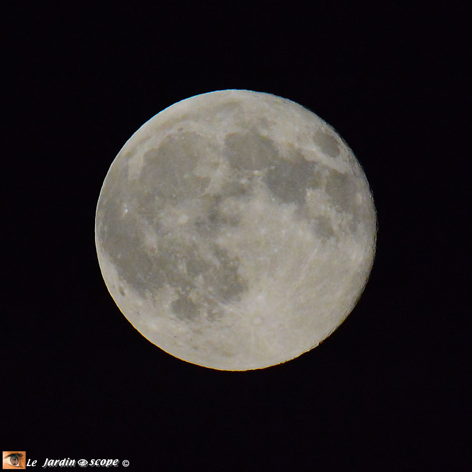 La Lune le 07/10/2025 à 20h