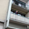 Strasbourg - F - Homo balconus