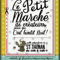 Le petit marché de créateurs, parce que c'est bientôt Noël !