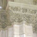 Les chapiteaux gothiques de l'église de Nueil 