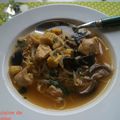 Soupe Asiatique au Poulet