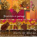 "Fête et partage" avec l'Art du Digi Scrap