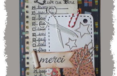 cARTe sketch : ma liste au Père Noël