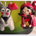 Boucles d'Oreilles Lou et Lobo