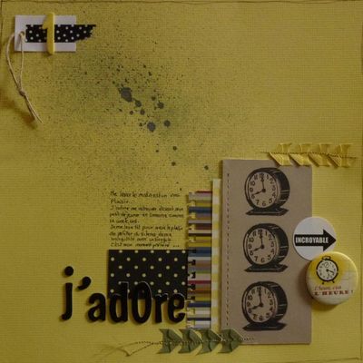 Scrapbooking Day 5 Mai chez KésiArt - Challenge de 7h