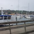 22eme jour direction la Suède. Le port de Fjällbacka .