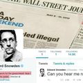 - Edward Snowden rejoint Twitter: « Can You Hear Me Now? »