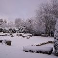 Il neige sur la Haute Savoie