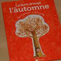 Le livre orange de l'automne