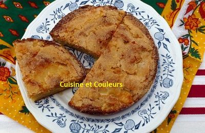 Gâteau pomme/yaourt à la croûte croustillante 