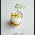 Muffin au citron en fimo