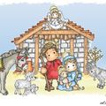 La petite histoire de la Nativité - un livre pop-up inédit (3) : Marie donne naissance à Jésus