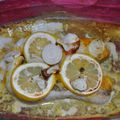 Roti de lotte au citron 