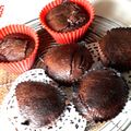 Fondant au chocolat dans "la friteuse à air chaud"