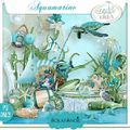 Aquamarine, le nouveau kit de Scrap'Angie