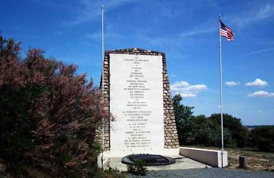 Pointe de Grave : monument en hommage aux Américains