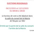 ELECTIONS REGIONALES DU 6 ET 13 DECEMBRE