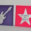 Tableau enfant "A star is born"