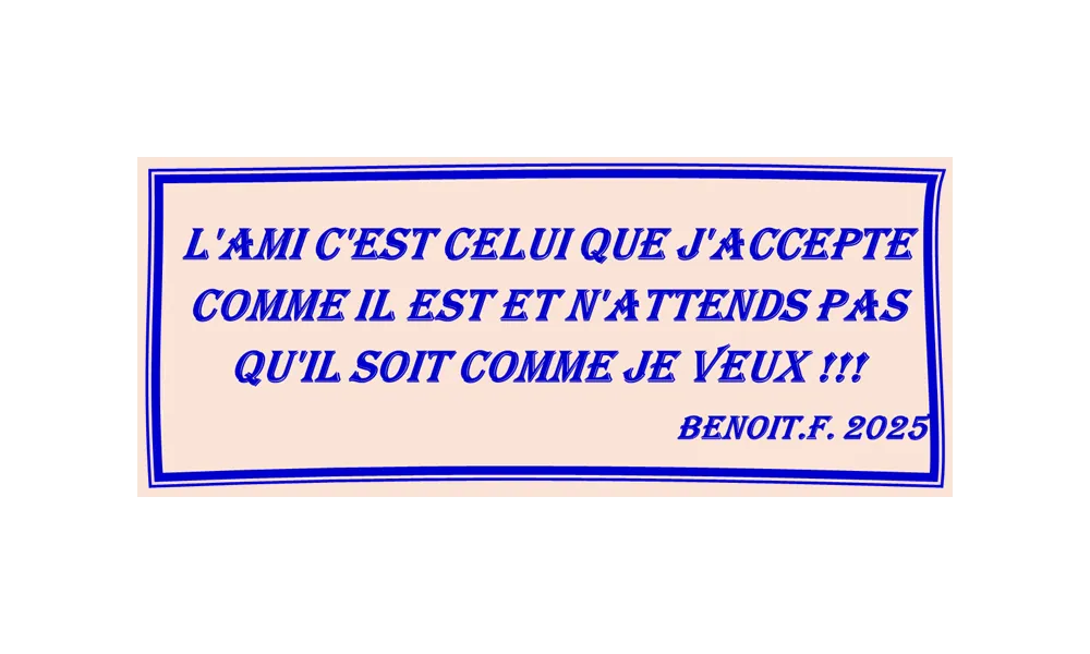 À méditer :