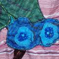 fleurs en tissus