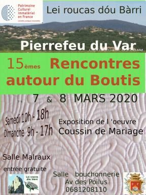 Rencontres autour du boutis